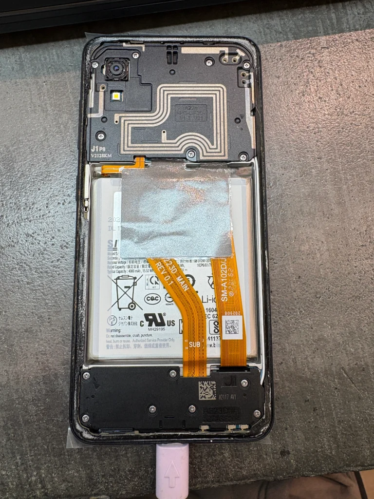 福島県/会津若松市】Galaxy S21 充電口修理 – X-mobileイオンタウン郡山店