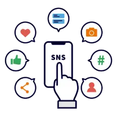 SNS中心の使い方